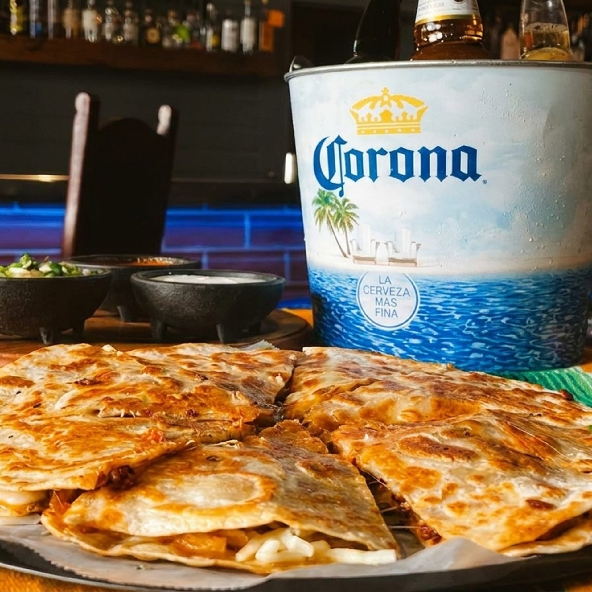 Fajitas, Tacos, Chori Pollo